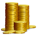 money, emblem, cash, coin, currency icon