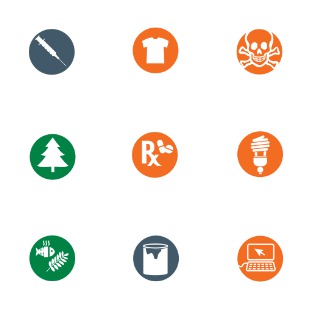 Recycling Extras icon sets preview