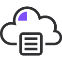 network, database, file storage, archive, cloud, server, storage icon