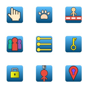 Application icon sets preview
