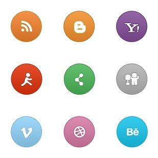 So Smooth Social icon sets preview
