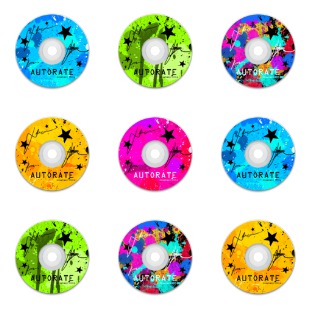 AutoRate - CD icon sets preview