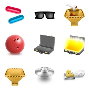 Cult Movie icon sets preview