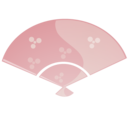 fan,pink icon