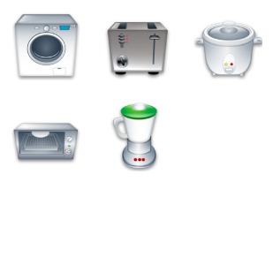 Electrical Appliances icon sets preview