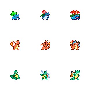 Pokemon 1 icon sets preview
