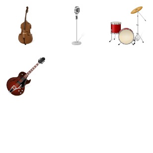 Instruments icon sets preview
