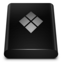 black,drive,bootcamp icon