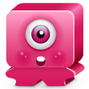 monster pink icon