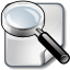 find, search, file icon