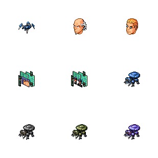 Ghost in the Shell icon sets preview