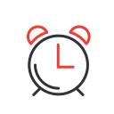watch, alarm, time, alarm clock icon