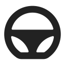 vehicle, car, turn, steering, auto icon