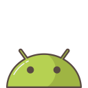 emoji, android, mood, robot, mobile icon