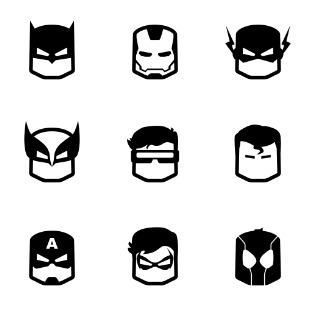 heroes icon sets preview