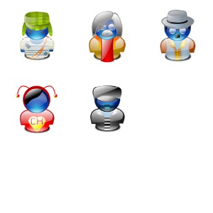 Chespirito characters icon sets preview