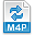 Extension, File, M4p icon
