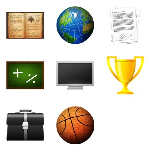Curriculum Vitae icon sets preview