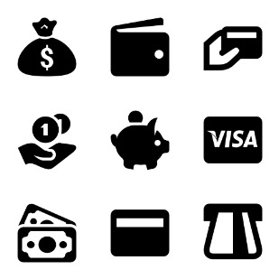 Finance. Android L (Lollipop) Pack. icon sets preview