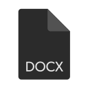docx, file, extension, format icon