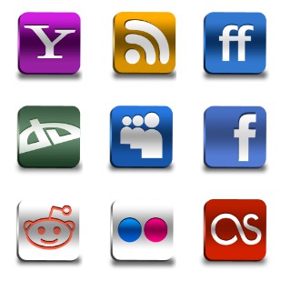 Social Networks Pro icon sets preview
