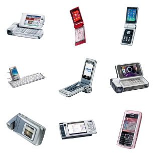 Nokia N icon sets preview