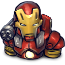 Comics Ironman Red icon