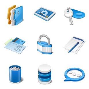 Application icon sets preview