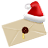 new, message, letter, year, christmas, email icon