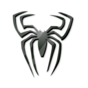 Black, Spider icon