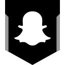 logo, social, snapchat, media icon