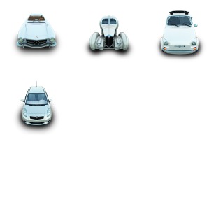 Silver Cars icon sets preview