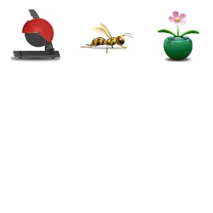 Flower icon sets preview