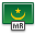 flag mauretania icon