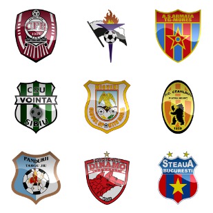 Romania Football Clubs icon sets preview
