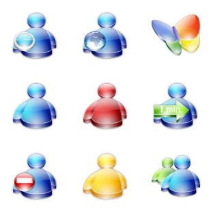 Msn Buddy icon sets preview
