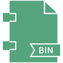 file, file format, bin, extensiom icon