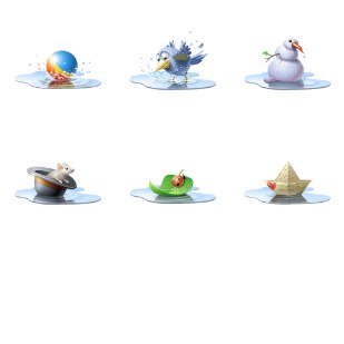 Pool icon sets preview