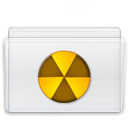 folder, burnable icon