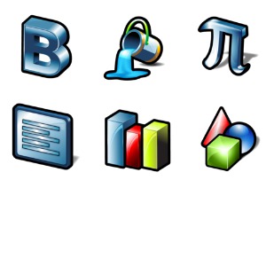Stroke Text icon sets preview