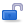 log, blue, out icon