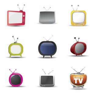 TV Icons icon sets preview