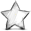 star, empty icon