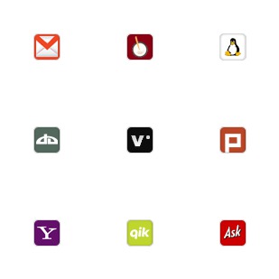 32 Pixel Social Media icon sets preview