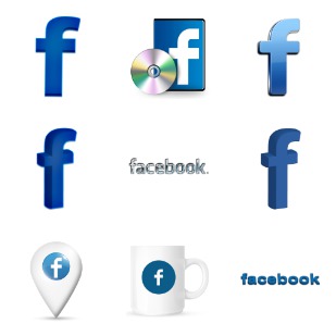 Facebook Icons icon sets preview