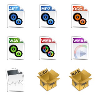 Aero Vista icon sets preview