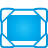 desktop, blue, basic icon