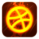 dribbble icon