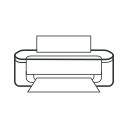 sheet, device, page, document, paper, print, printer icon
