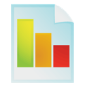 report, document, file, graph, bar, chart icon